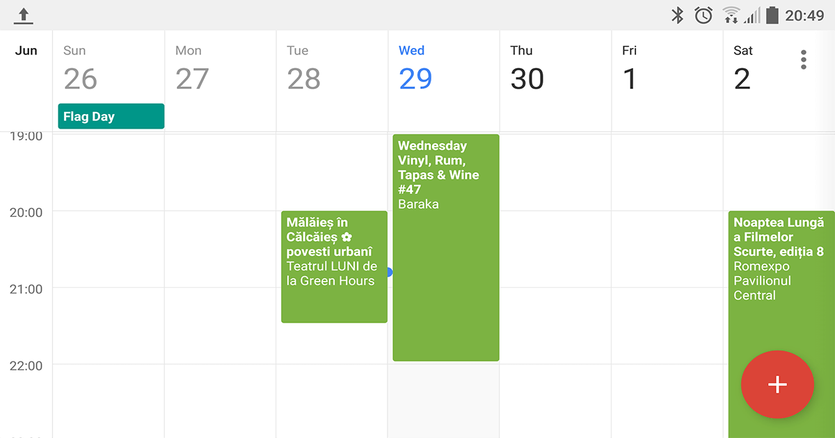 sincronizare evenimente facebook google calendar