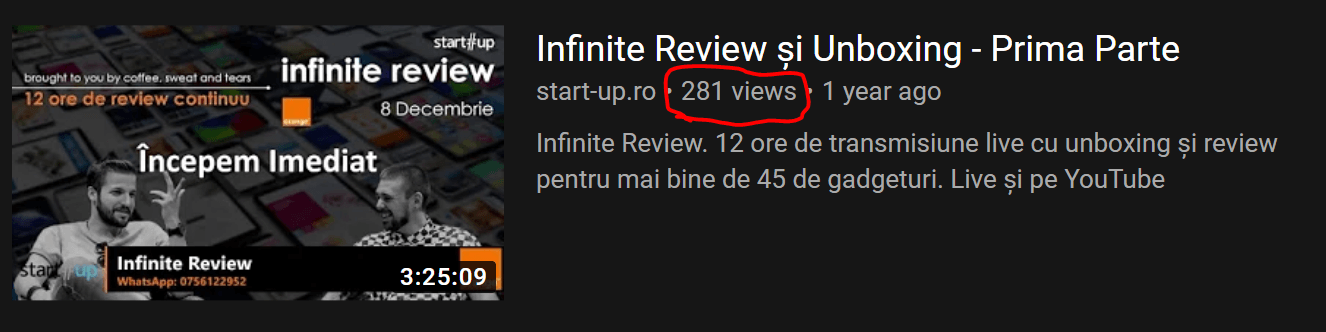 infinite review views 2018